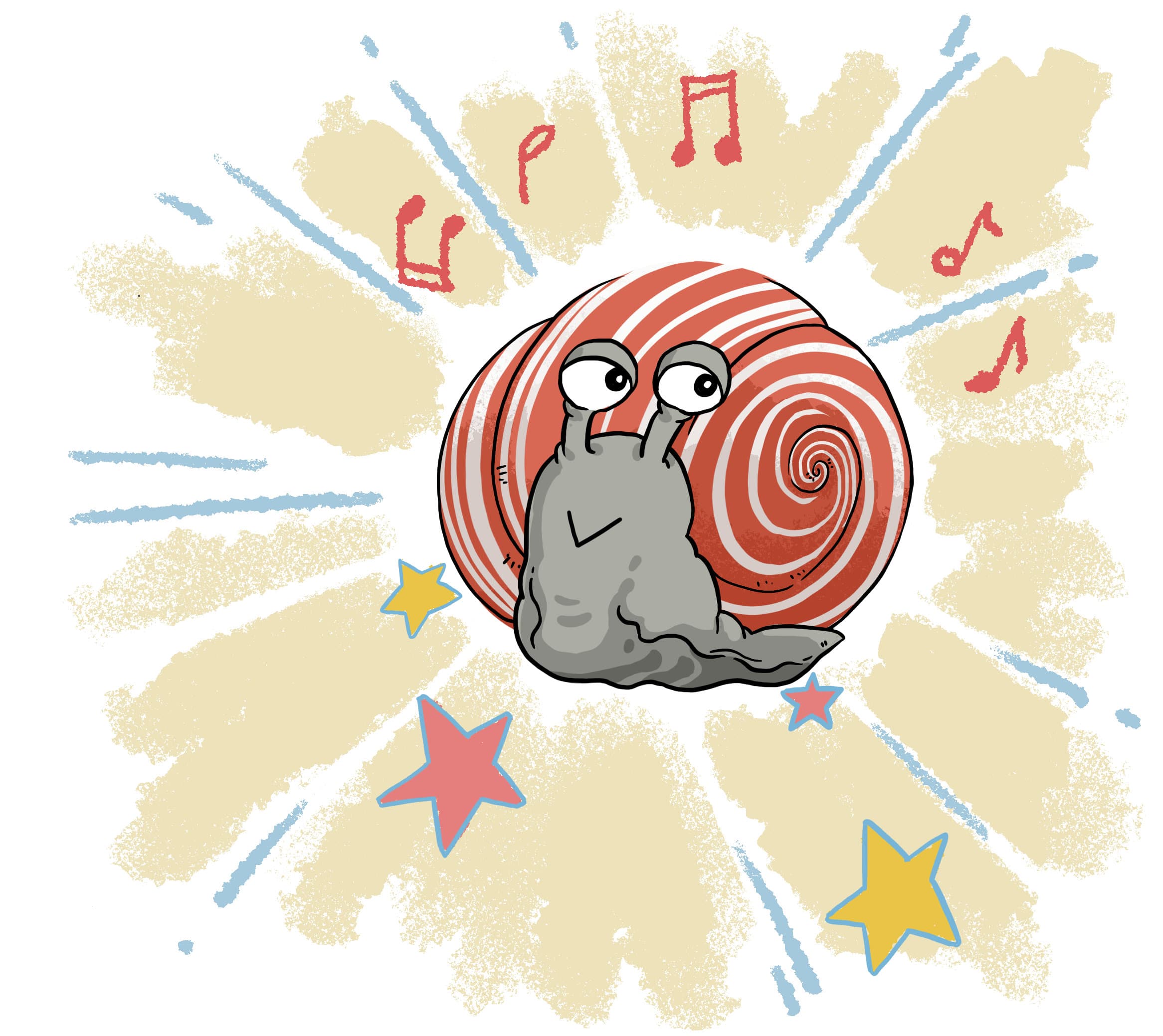 Sara Snail demonstrates how to shuffle dance