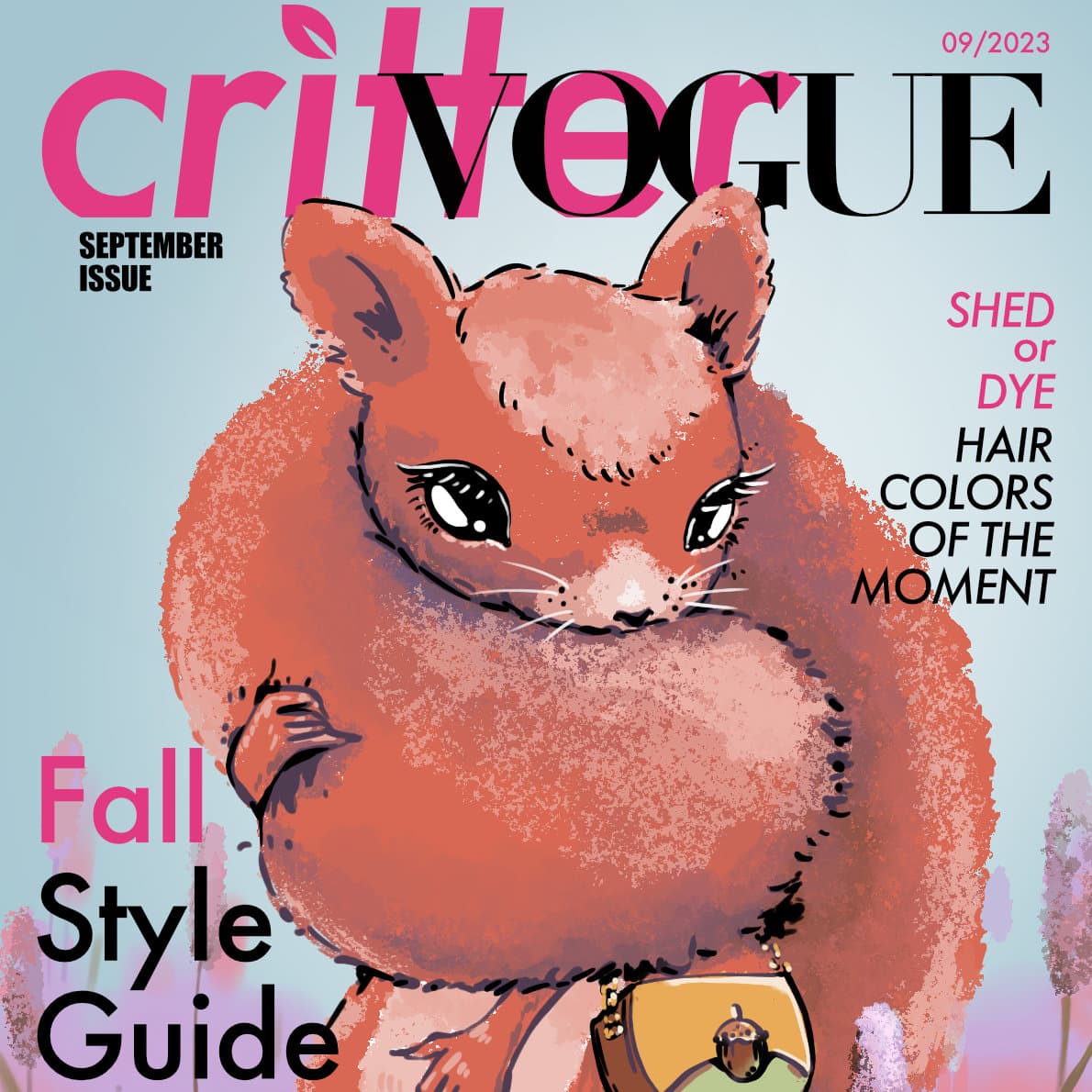 icon of the Critter Vogue magazine